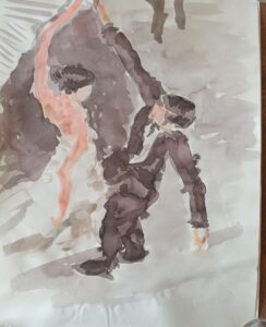 Encre sur papier